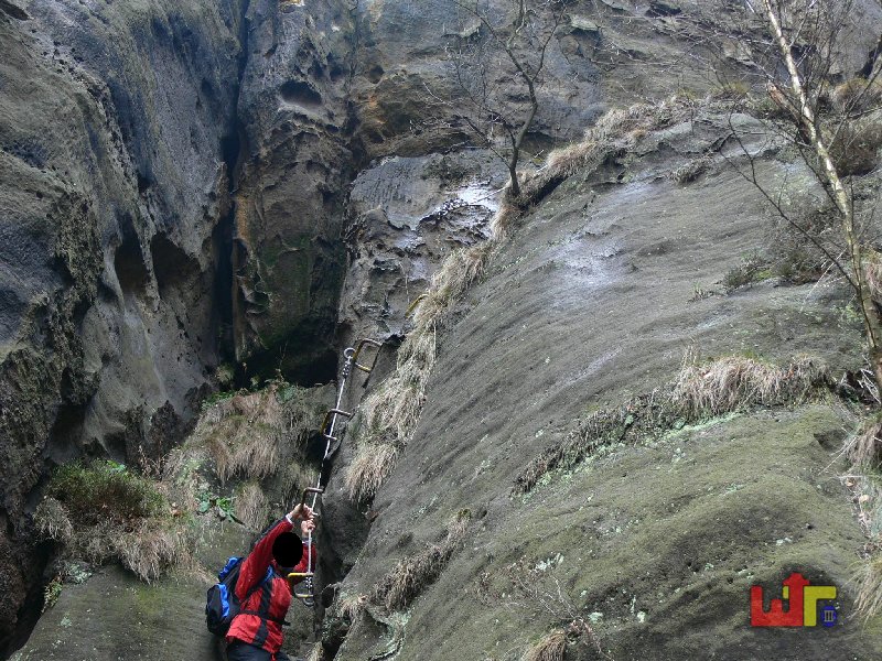 Hntzschelstiege - Der Einstieg